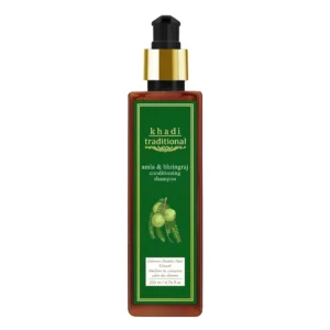 khadi traditional amla & bhringraj conditioning shampoo