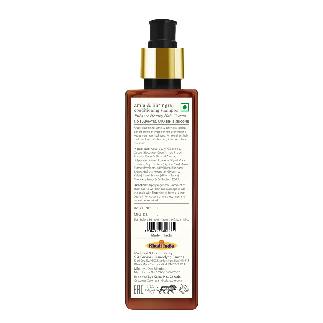 khadi traditional amla & bhringraj conditioning shampoo khadi traditional amla & bhringraj conditioning shampoo